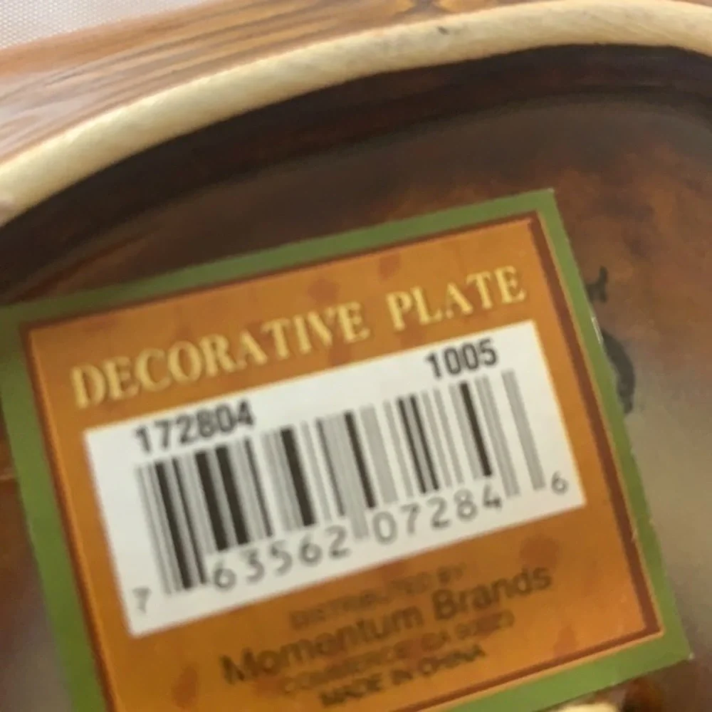 Coffee cup and decorative plate